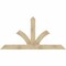 Ekena Millwork Richland Rough Sawn Timber Gable Bracket, Douglas Fir, 84"W x 42"H x 2"D x 6"F, 12/12 Pitch GBW084X42X0206RIC00RDF - alternate 1